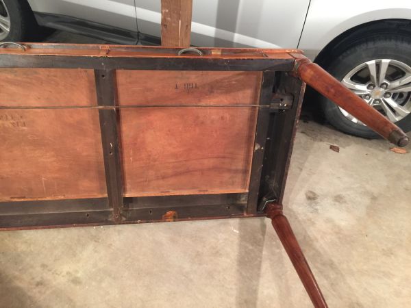 Willys-Overland 2 Drawer Table