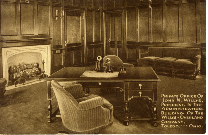 John North Willys Private Office - 1915